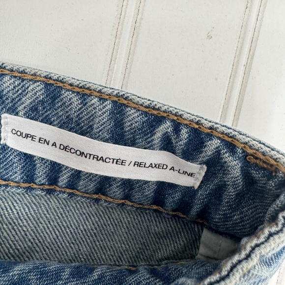 NEW Garage Denim Relaxed A Line Short Fanny Blue - Picture 4 of 7